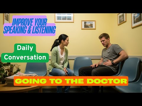 Going to the doctor || Daily Conversation || Improve your Speaking & Listening